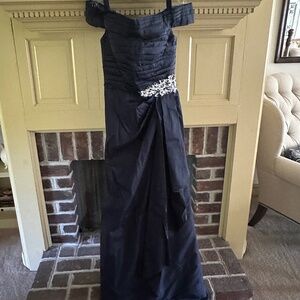 Navy Blue Gown